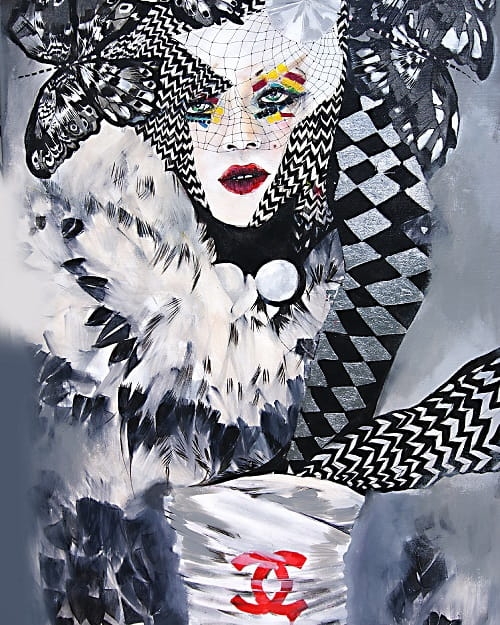 plakat Maggie Piu, Coco Fashion Games, 40x50 cm.jpg