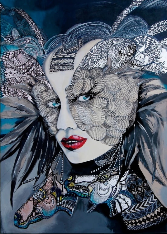 obraz Maggie Piu, Mata Hari, 60x90 cm, giclee.jpg