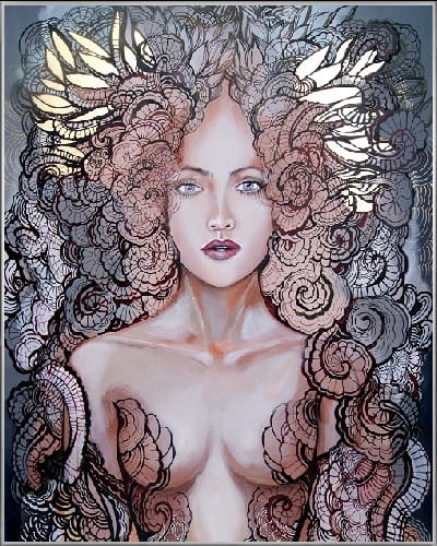 plakat Maggie Piu, Freewolna Siostra Carmen, 40x50 cm, rama alu srebrna 41x51 cm.jpg
