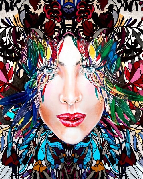 plakat Maggie Piu, Medusa Kolor 5, 40x50 cm.jpg