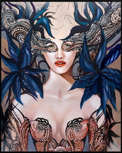 plakat Maggie Piu, Luto, 40x50 cm, rama alu czarna 41x51 cm.jpg