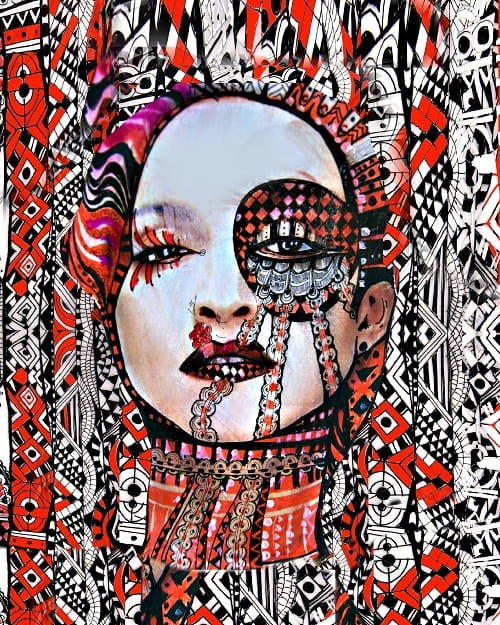 plakat Maggie Piu, Madonna, 40x50 cm.jpg