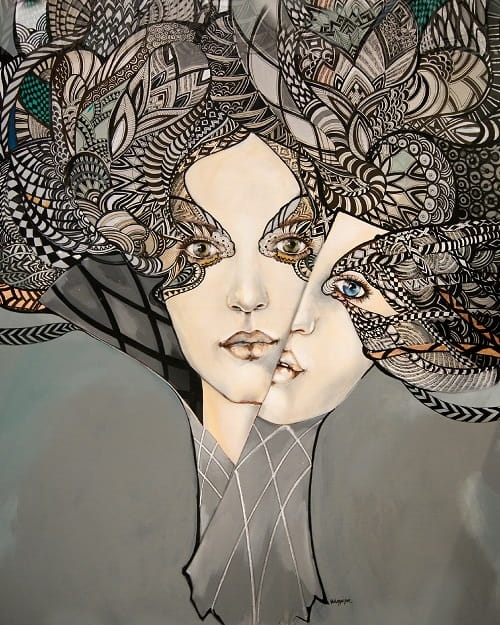 plakat Maggie Piu, Mistrz i Małgorzata 2, 40x50 cm.jpg