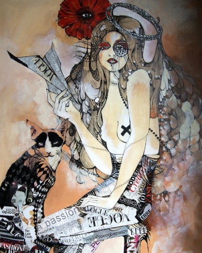 plakat Maggie Piu, Makowe Oko Opatrzności, 40x50 cm.jpg