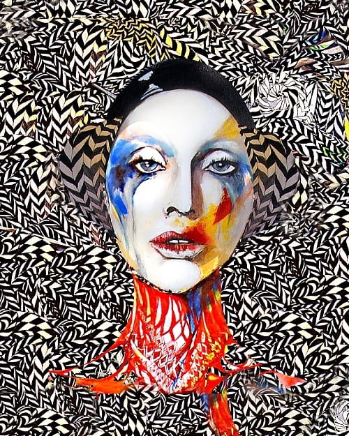 plakat Maggie Piu, Psychodelic Tosca, 40x50 cm.jpg