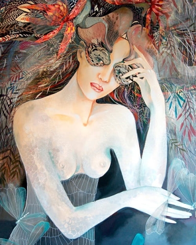 plakat Maggie Piu, Raj Utracony, 40x50 cm.jpg