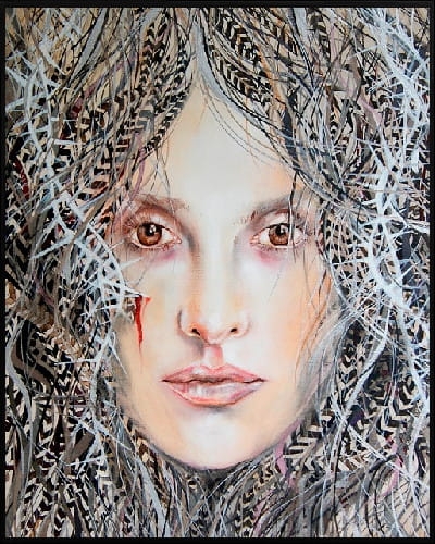 plakat Maggie Piu, Rita, 40x50 cm, rama alu czarna 41x51 cm.jpg