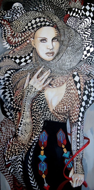 obraz Maggie Piu, Salome, 60x120 cm, oryginał.jpg