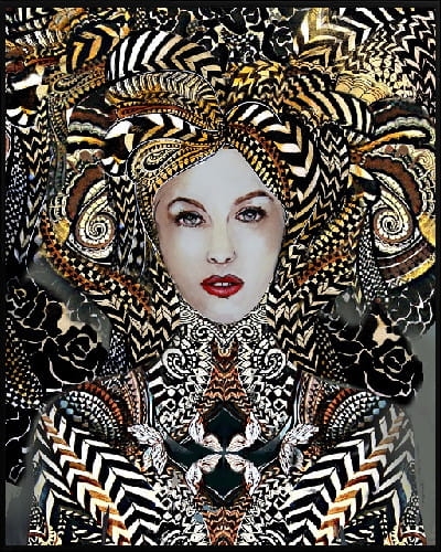 plakat Maggie Piu, Toredo, 40x50 cm, rama alu czarna 41x51 cm.jpg