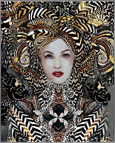 plakat Maggie Piu, Toredo, 40x50 cm, rama alu srebrna 41x51 cm.jpg