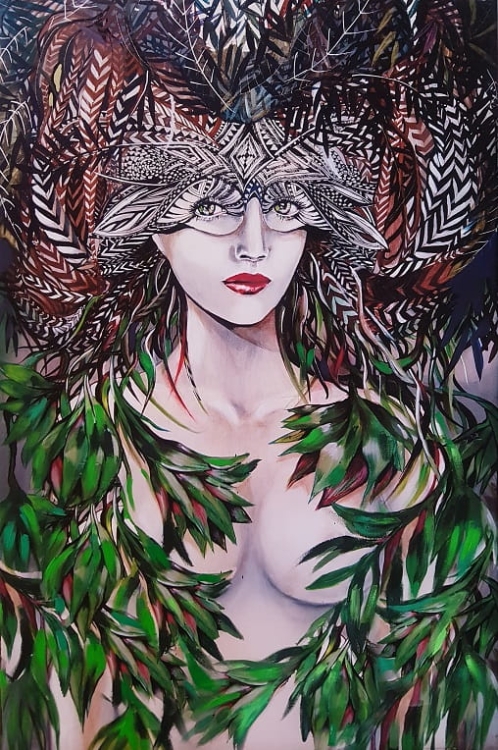 obraz Maggie Piu, Viridis, 60x90 cm, giclee.jpg