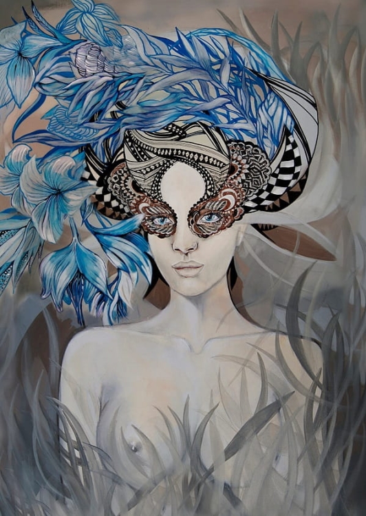 obraz Maggie Piu, Hyacintho, 60x90 cm, oryginał.jpg