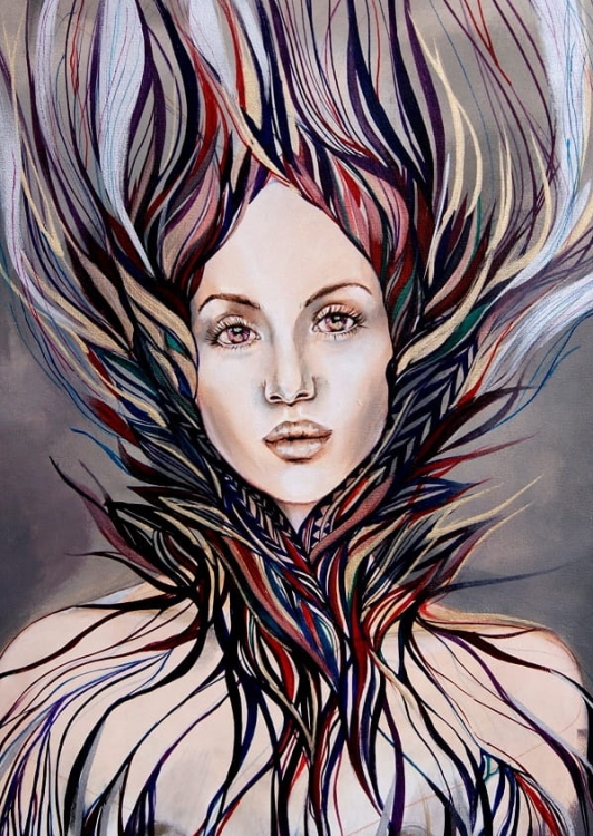 obraz Maggie Piu, Spes, 60x80 cm, oryginał .jpg