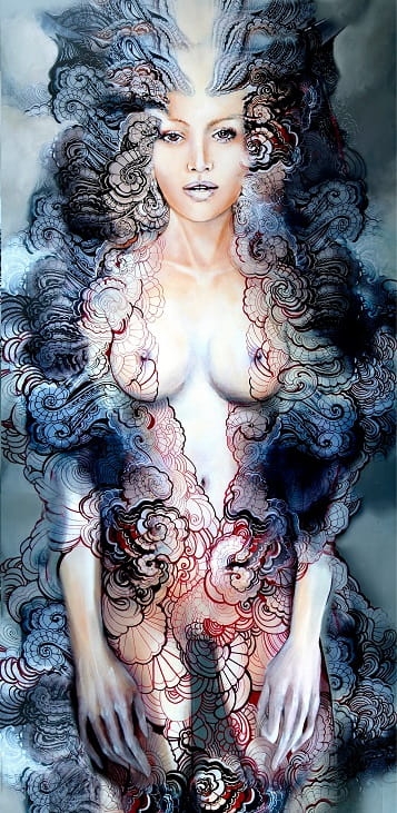 obraz Maggie Piu, Carmen Freewolna 70X170, oryginał.jpg