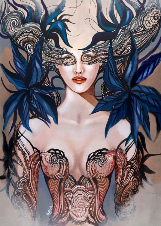 obraz Maggie Piu, Luto, 60x90 cm, oryginał.jpg