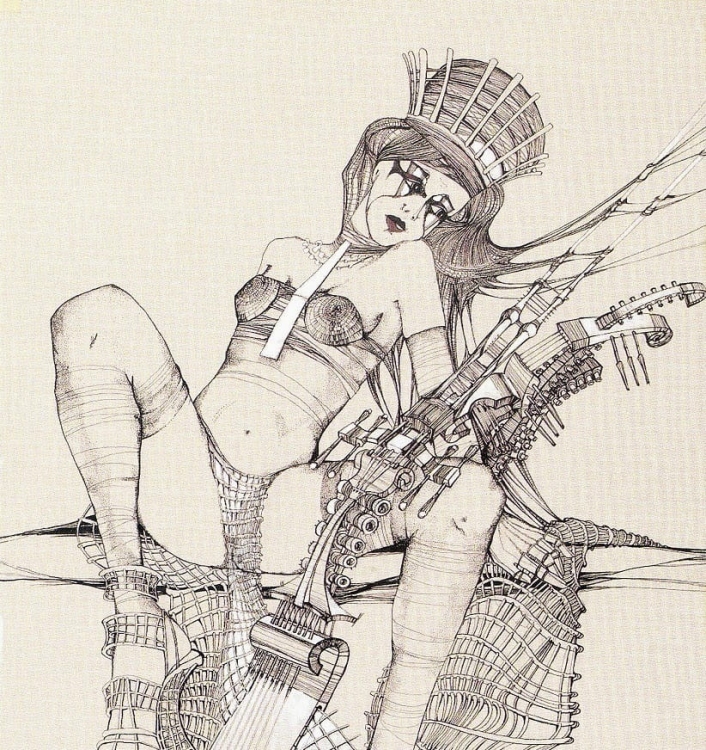 rysunek Maggie Piu, Instruments, 50x70 cm, oryginał.JPG