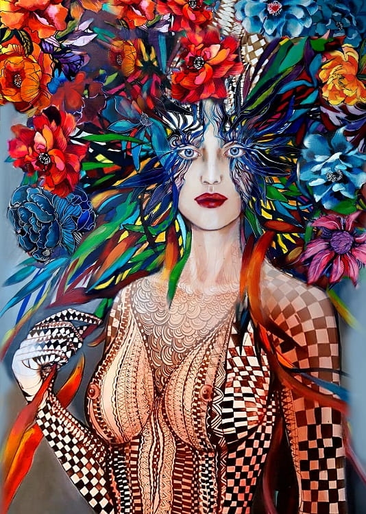 obraz giclee, Freewolna Pastereczka, 60x90, Maggie Piu.jpg