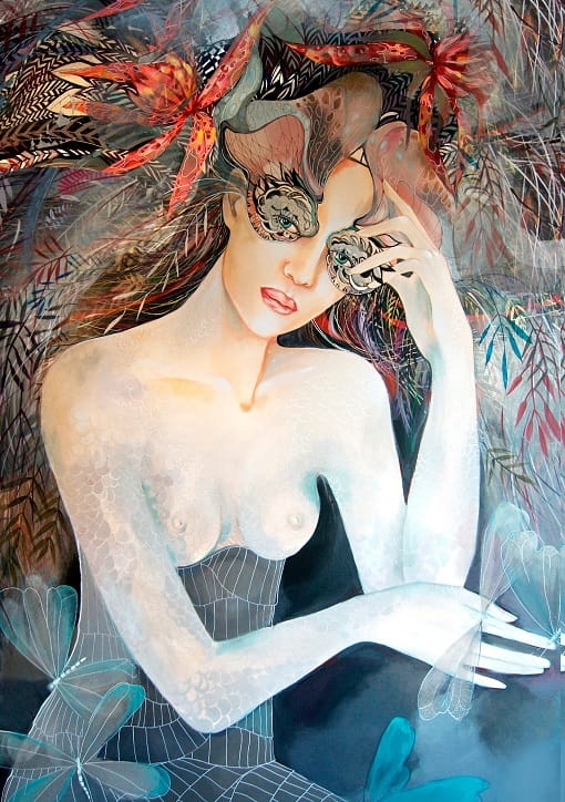 obraz giclee, Raj Utracony, 70x100 cm, Maggie Piu.jpg