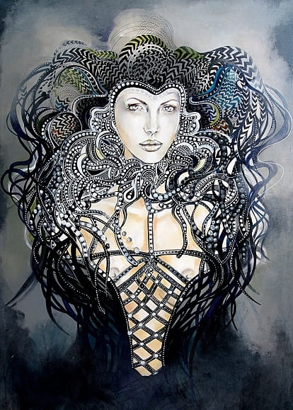 obraz Maggie Piu, Faust, PopDiva, 70x100 cm, giclee.jpg