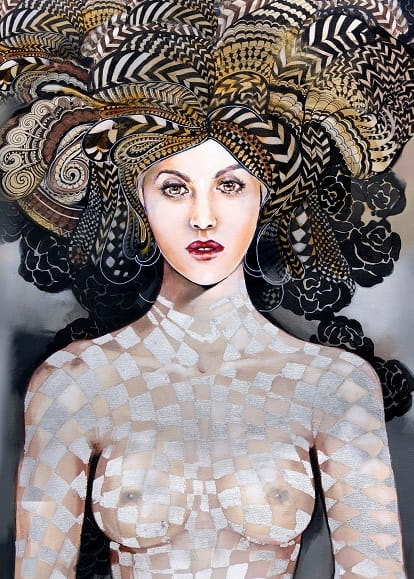 obraz Maggie Piu, Leonora, PopDiva, 60x90 cm, giclee.jpg