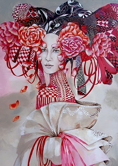 obraz Maggie Piu, Madame Butterfly, PopDiva, 60x90 cm, giclee.jpg