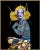 plakat Maggie Piu, Orawska Geiko I, 40x50 cm, rama alu złota 40x50 cm.jpg