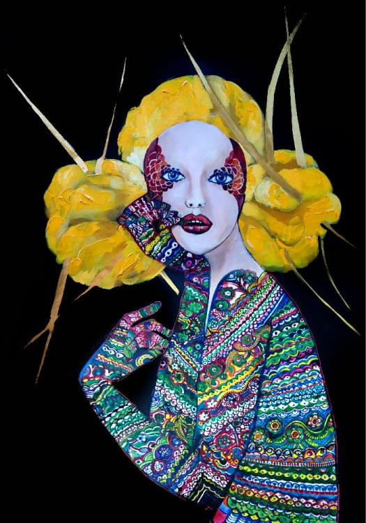 plakat Maggie Piu, Orawska Geiko II, 70x100 cm.jpg