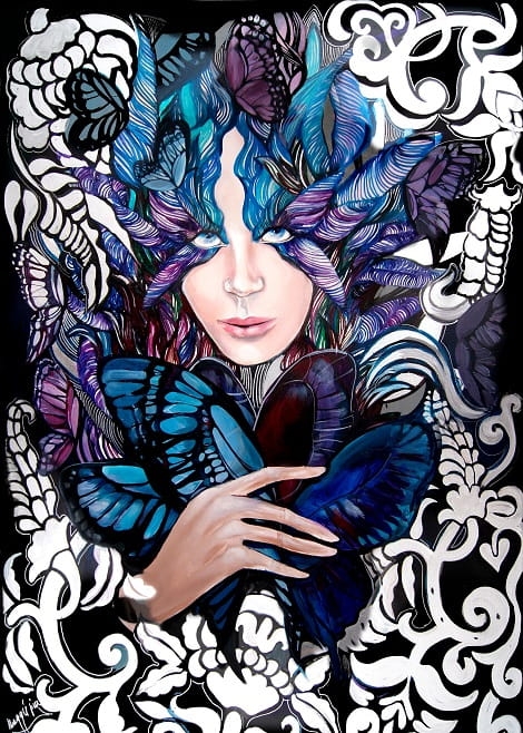 Plakat Maggie Piu, Lady Cho, 50x70 cm.jpg
