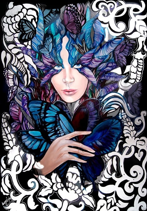 Plakat Maggie Piu, Lady Cho, 70x100 cm.jpg