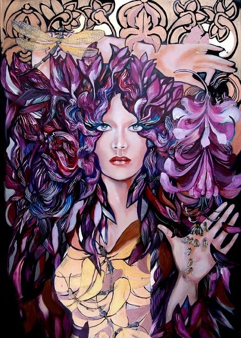 Plakat Maggie Piu, Lady Tonbo, 50x70 cm.jpg
