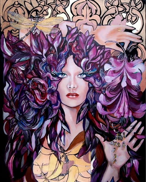 plakat Maggie Piu, Lady Tonbo, 40x50 cm.jpg
