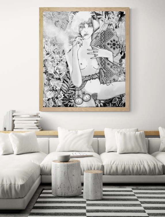 Pani Czasu, rama 5 cm, with_corner_sofa.jpg