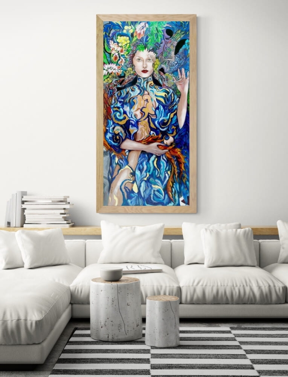 Rinasce Piu Gloriosa rama 5 cm, with_corner_sofa.jpg