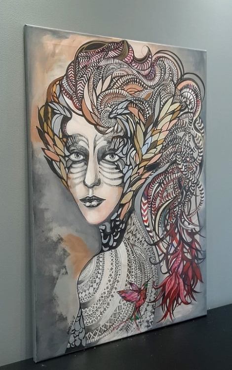 obraz Maggie Piu, Kundry 21, 70x100 cm, oryginał, galeria_1.jpg