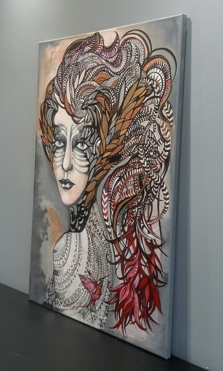 obraz Maggie Piu, Kundry 21, 70x100 cm, oryginał, galeria_2.jpg