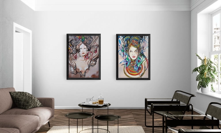 Kundry, ciemna rama, Sitting_room.jpg