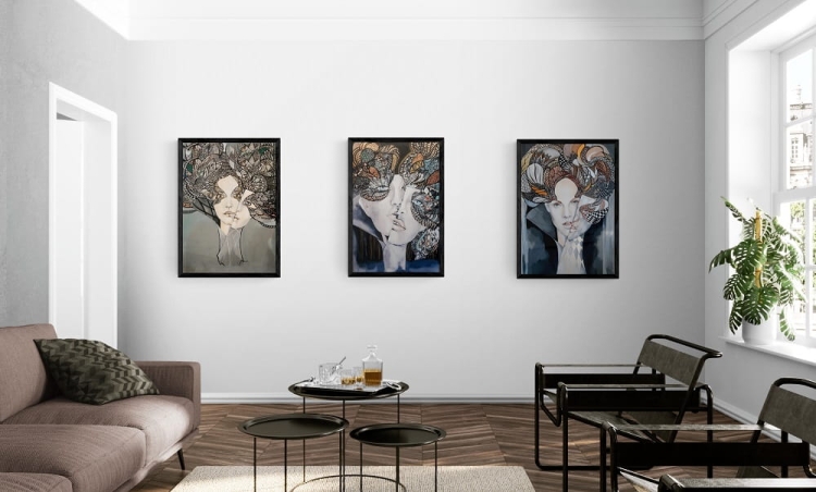 Mistrz i Małgorzata, czarna rama, Sitting_room.jpg