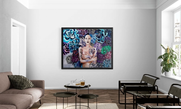 Nova Tosca, ciemna rama, Sitting_room.jpg