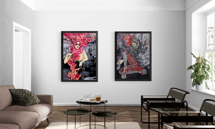 W kurpiowskich rajstopach i Kaszuby, ciemna rama, Sitting_room.jpg