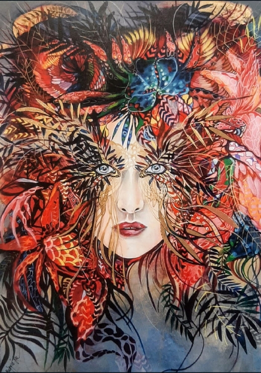 Gold-1 Medusa, 70x100 cm, giclee, 2021.jpg