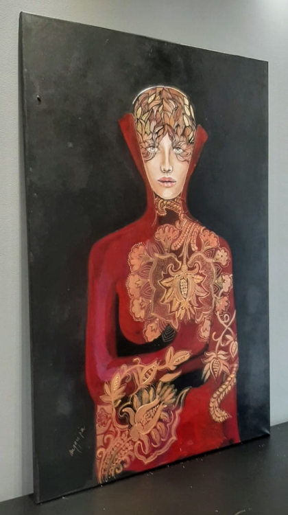 Goldiva Shishu, 80x120 cm, akryl na płótnie, oryginał 2021, z lewej.jpg
