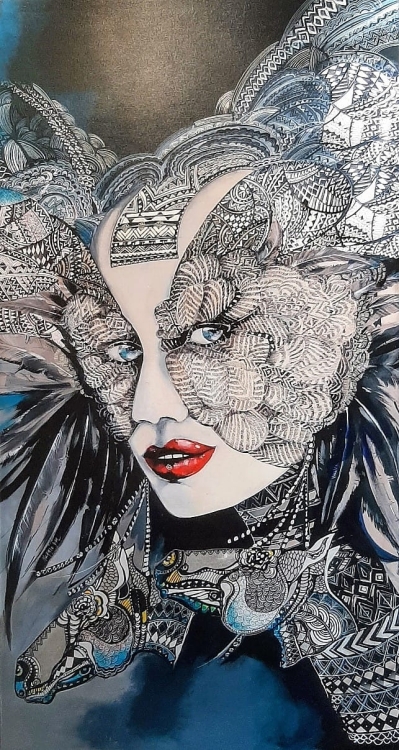 Mata Hari, 80x150 cm, giclee..jpg