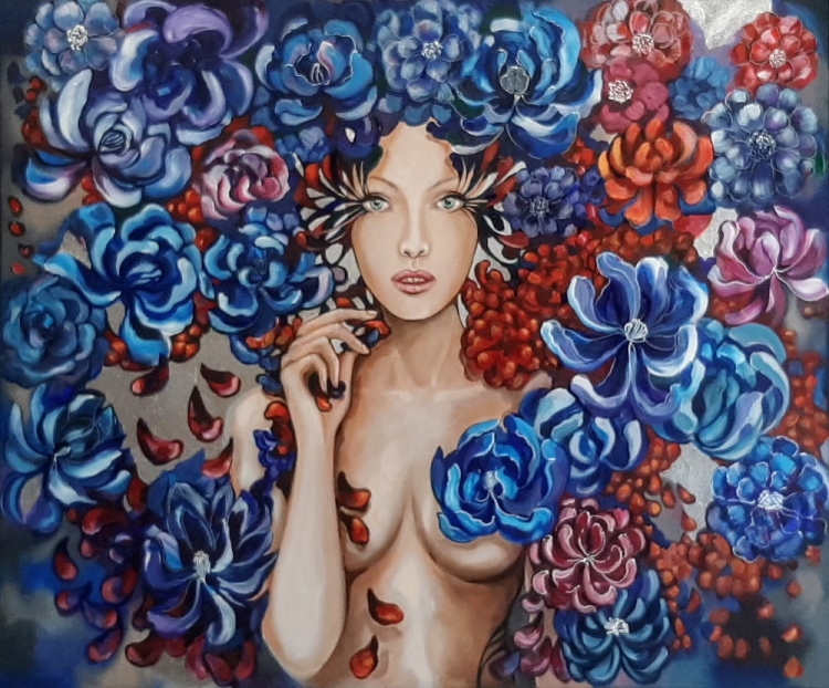 Cupido 120x100 cm, obraz Maggie Piu, oryginał.jpg