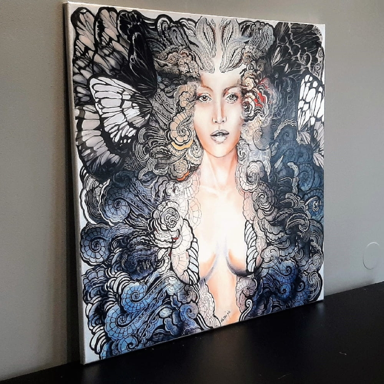 Carmen Freewolna Silver, 80x80 cm, giclee, bok lewy.jpg