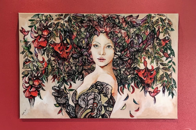 Siostra Tygrysicy bez kota, 120x80 cm, technika mieszana, galeria.jpg