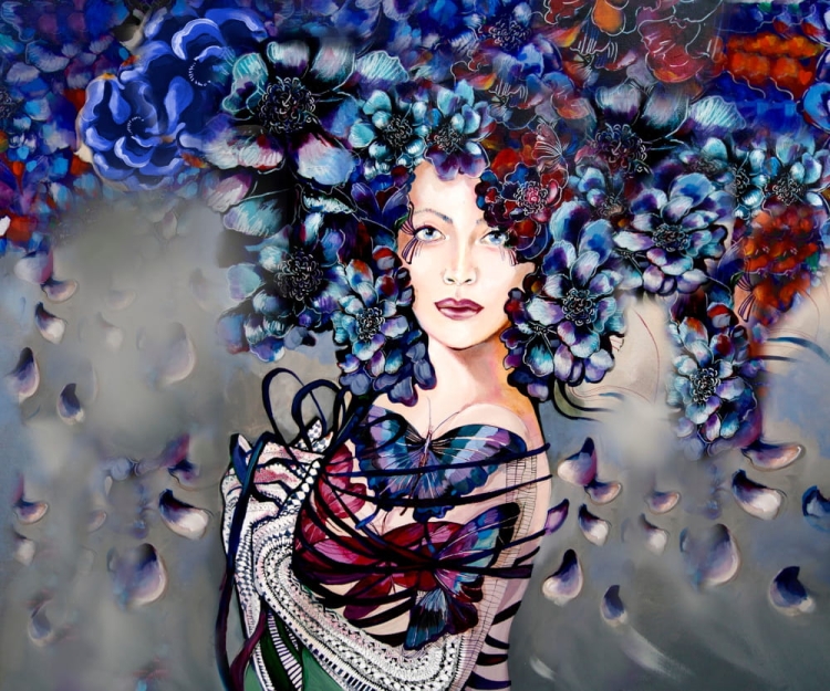 Papil, 120x100 cm, giclee, obraz Maggie Piu.jpg