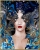 plakat Maggie Piu, Goldiva Szafiro II, 40x50 cm, rama alu złota 40x50 cm.jpg