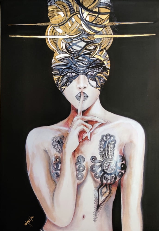 Aleksander, Hej, 70x100 cm, plakat zdobiony przez Maggie Piu.jpg