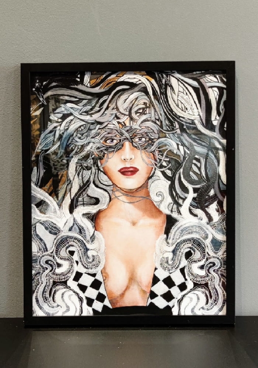 Kruki Balmaina 40x50, rama basic 42x52 cm,.jpg