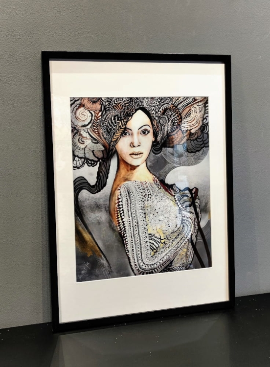 Madame Butterfly B. 40x50 cm w ramie basic 50x70 cm, bokL.jpg